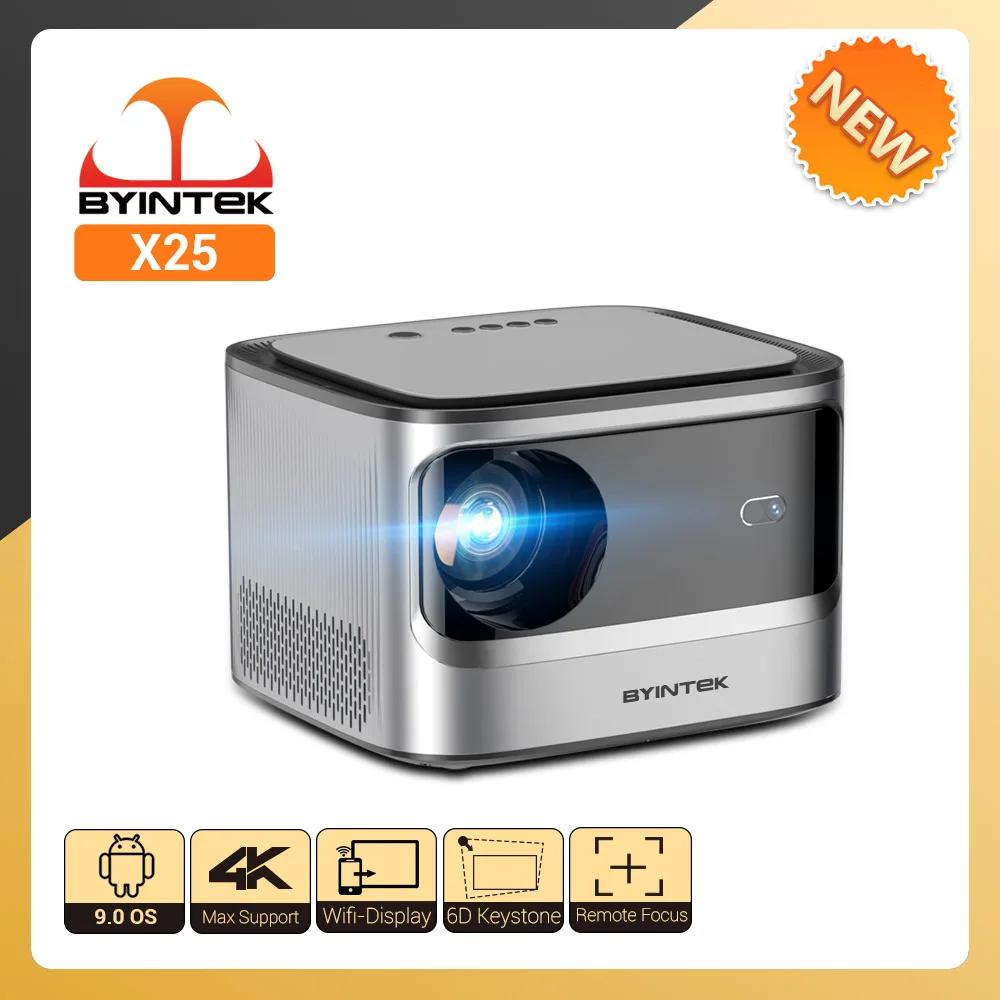 BYINTEK X25 Ǯ HD  ڵ   Ʈ , LCD LED  Ȩ þ , 1080P, 4K